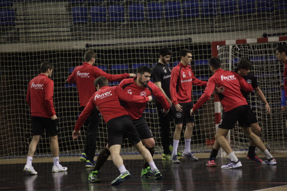 El Naturhouse no renuncia a nada en el Palau Blaugrana. / CLARA LARREA