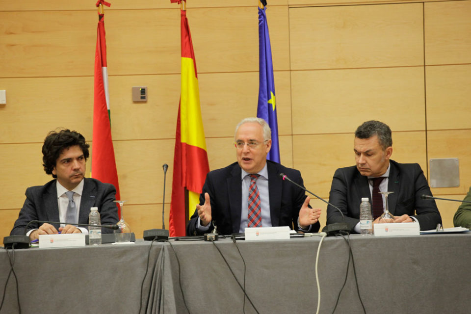 Mario Garcés, José Ignacio Ceniceros y Conrado Escobar. / Ingrid