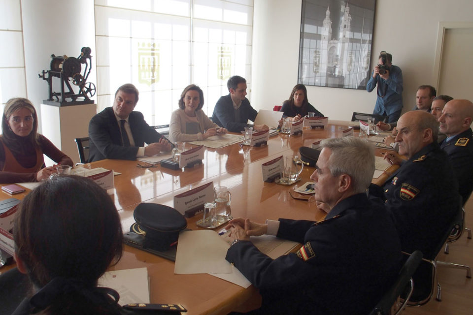 Reunión de la Junta Local de Seguridad de Logroño. / NR