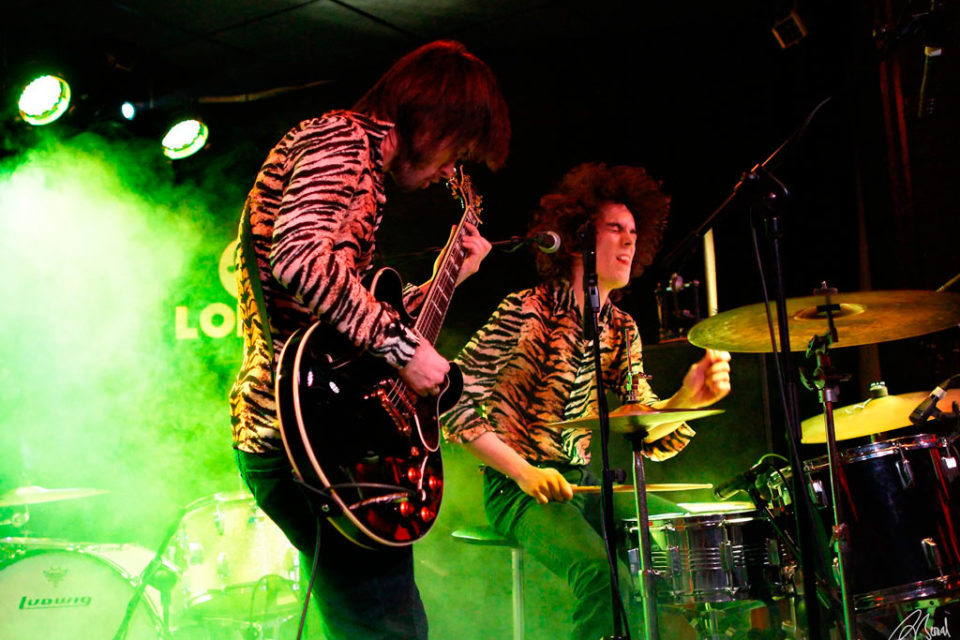 Los Bengala, en plena actuación. / NR