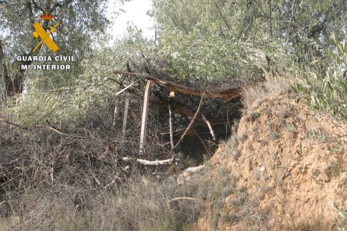 La Guardia Civil sorprende a un vecino de Arnedillo mientras realizaba caza furtiva