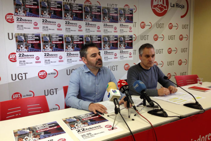 UGT y CCOO inician movilizaciones para reclamar trabajo digno y crecimiento salarial