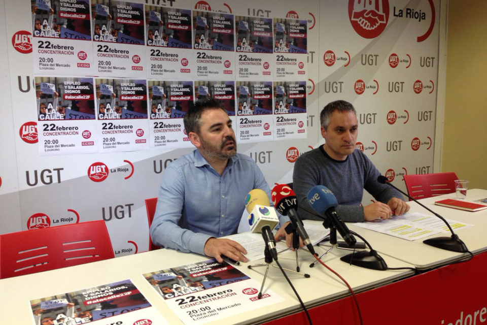 Jesús Izquierdo y Jorge Ruano, en rueda de prensa. / Ingrid