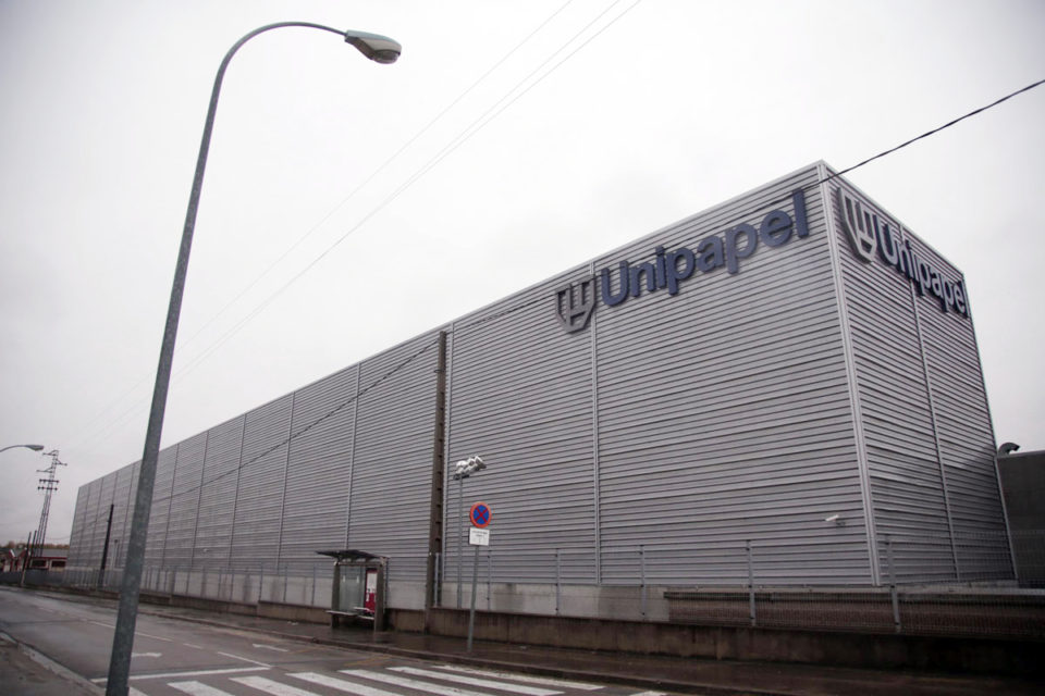 Factoría riojana de Unipapel. / Clara Larrea