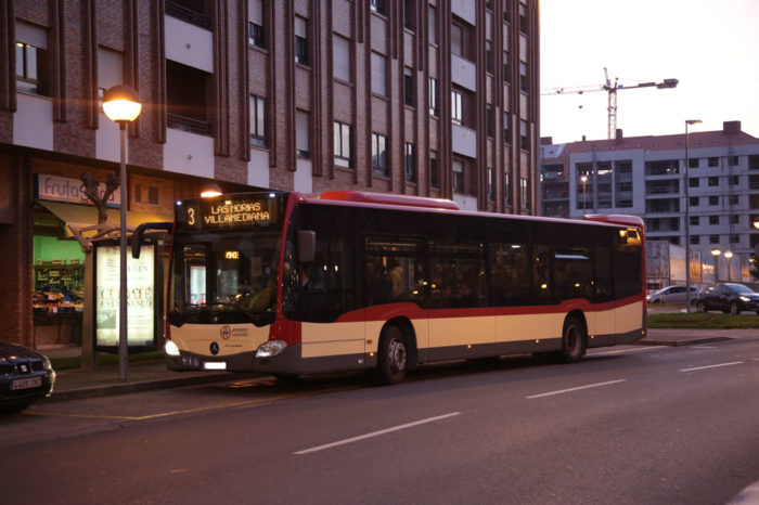 La frecuencia de autobuses urbanos será como en días festivos en Logroño y no habrá que pagar billete