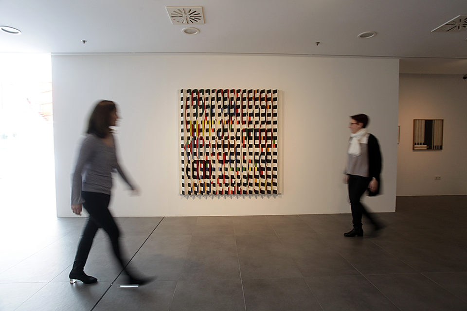 Una de las obras que muestra desde ayer el museo Würth. / INGRID