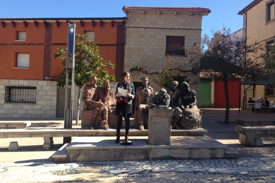 Cuca Gamarra presenta su candidatura. / Ingrid