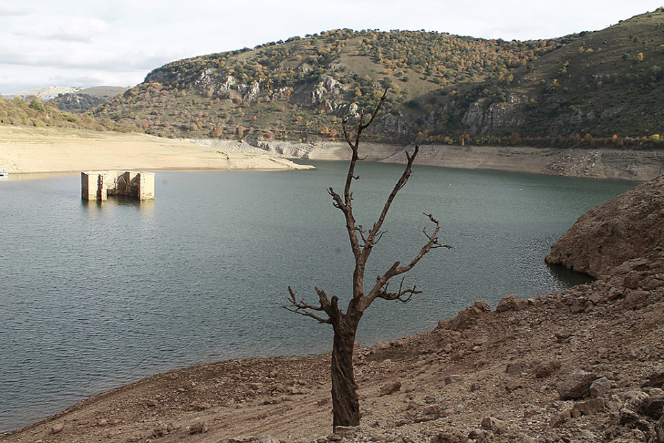 Imagen de archivo del pantano de Mansilla. / NR