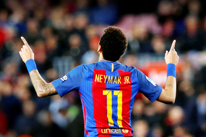 Neymar destroza al Sporting