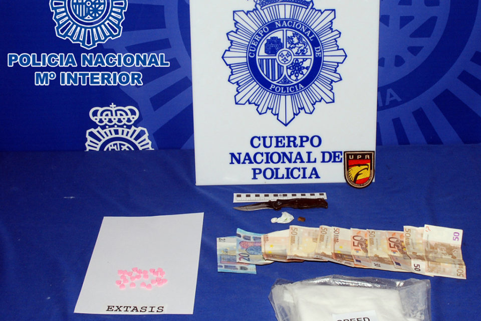 Droga incautada por la Policía Nacional. / Policía Nacional