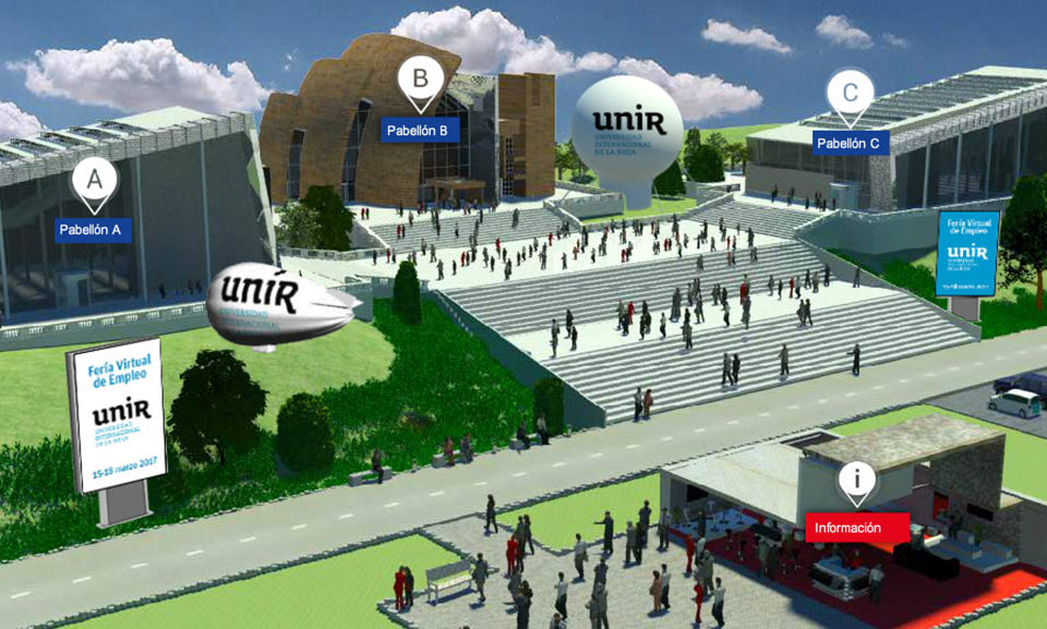 Imagen de la Feria Virtual de la UNIR. / NR