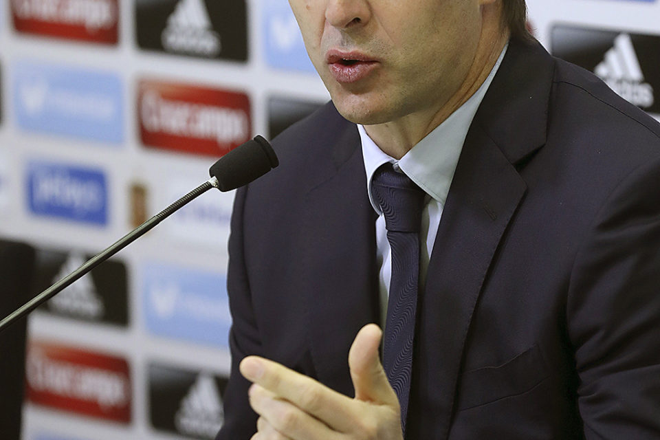 Julen Lopetegui, seleccionador nacional. / EFE