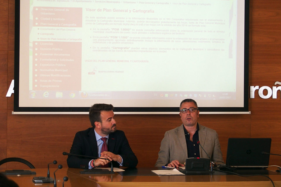 Manuel Peiró y Pedro Sáez Rojo presentan la nueva herramienta. / NR