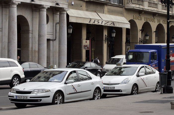 Los taxistas dicen basta