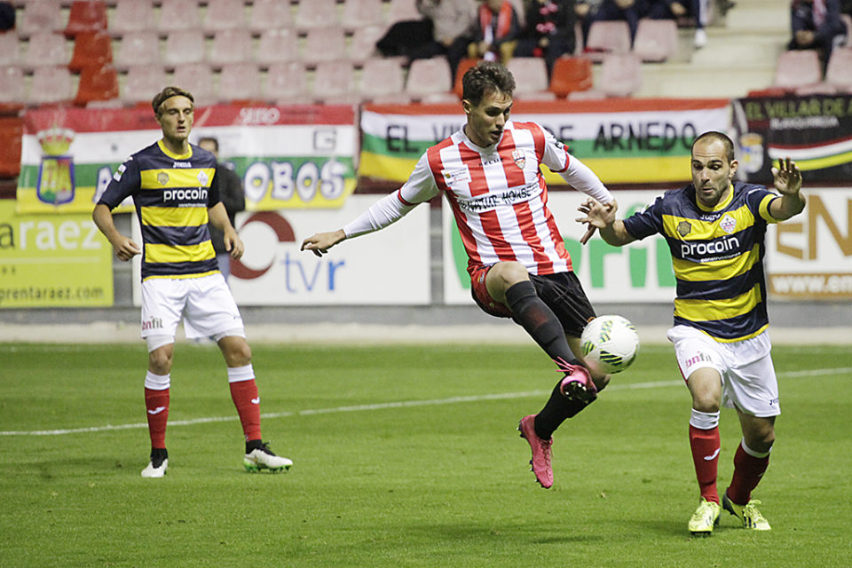 Imagen de archivo de un partido de la UDL contra el Sanse. /NR