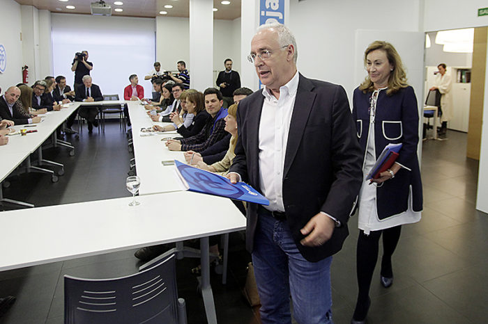 Ceniceros sitúa como vicesecretarios del PP riojano a Cuevas, González, Bretón, Sáenz y Bengoa