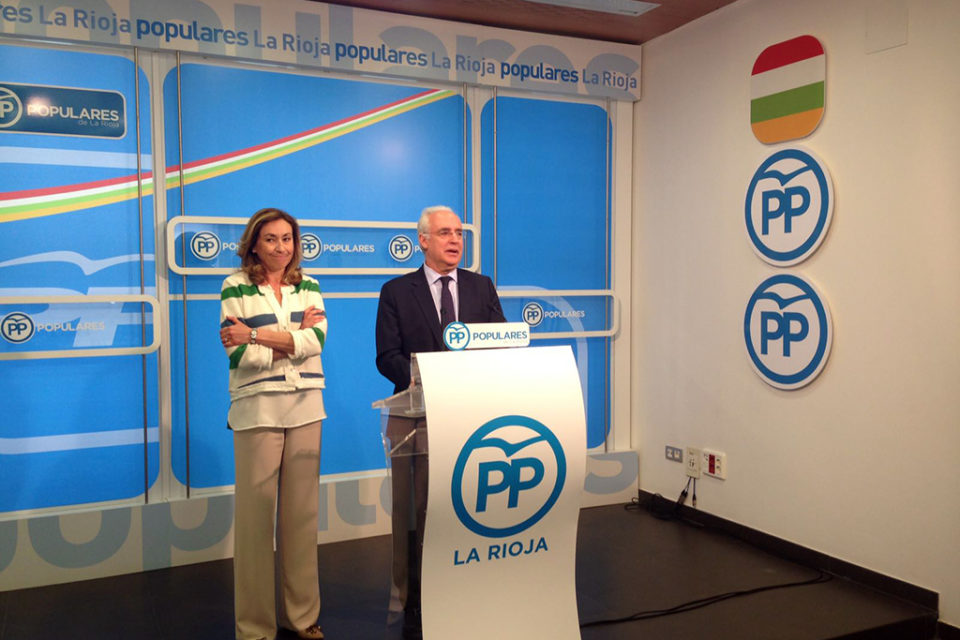 María Martín y José Ignacio Ceniceros, en rueda de prensa. / Ingrid