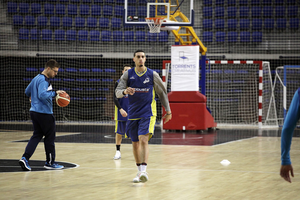 Bryce Pressley, el jugador más decisivo del Robusta en estas jornadas. / INGRID