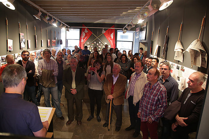 CCOO conmemora los 40 años de su legalización con una exposición que recuerda su historia y reivindicaciones