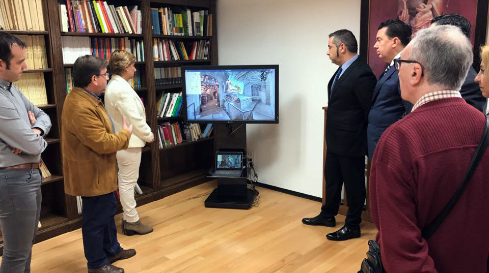 Presentación de la nueva web del Monasterio. / NR