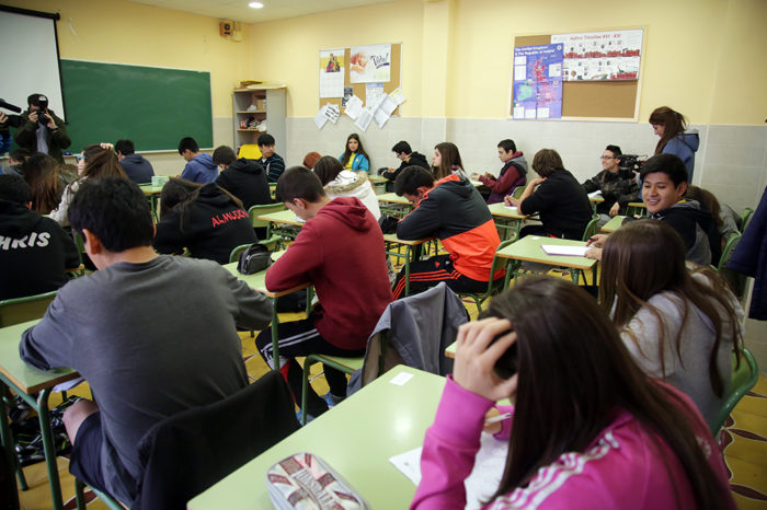 La evaluación a alumnos de cuarto de ESO comienza «con normalidad»