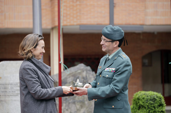 La UAR de la Guardia Civil recibe la Estrella de Europa por su ejemplo de valor