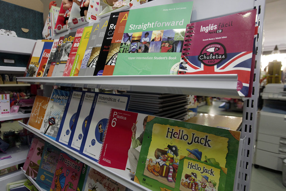 Libros de texto. / Ingrid