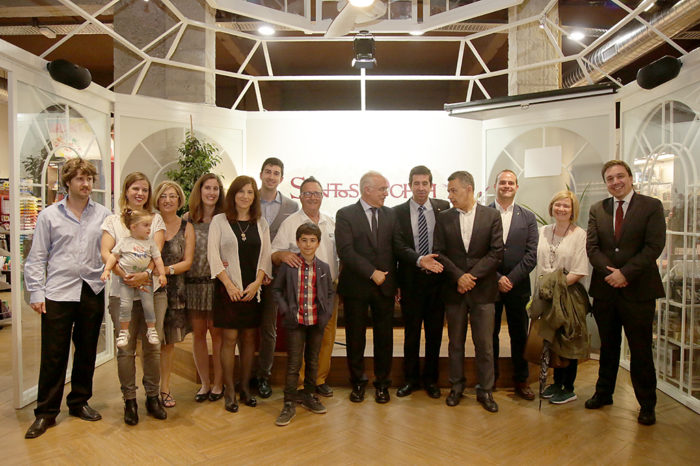 Ceniceros destaca el compromiso cultural de Santos Ochoa con Logroño