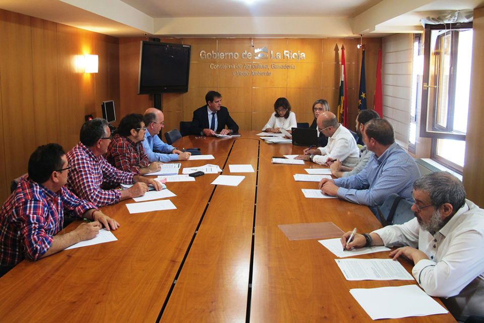 Reunión de la Mesa de Seguimiento de la Sequía de La Rioja. / NR