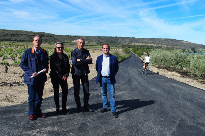 La campaña de caminos rurales comienza con actuaciones en la zona oeste de Logroño