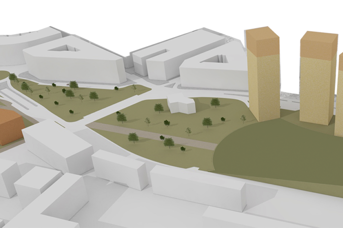 El PR plantea un gran parque y eliminar un edificio de 13 plantas en el soterramiento