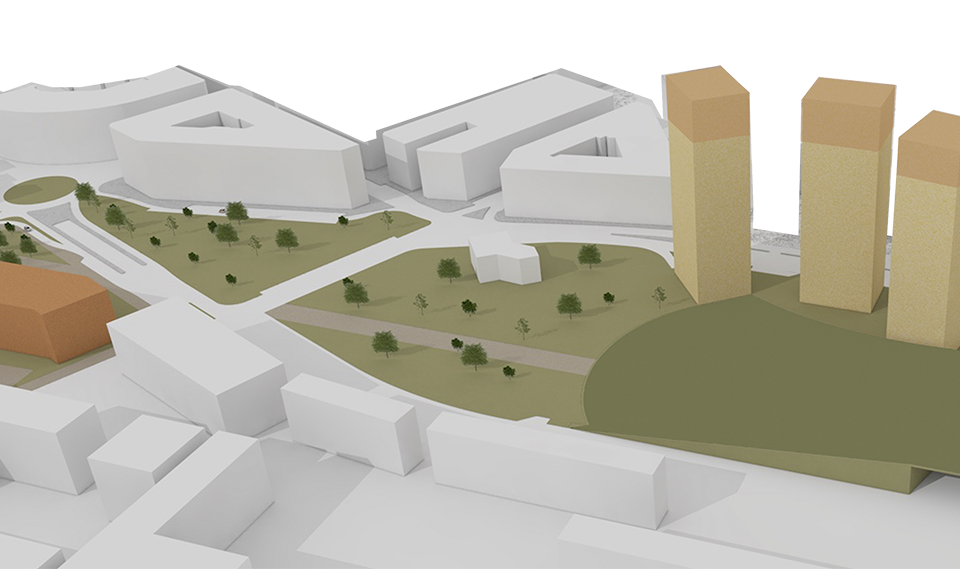 Imagen virtual del proyecto que el PR plantea en el soterramiento.