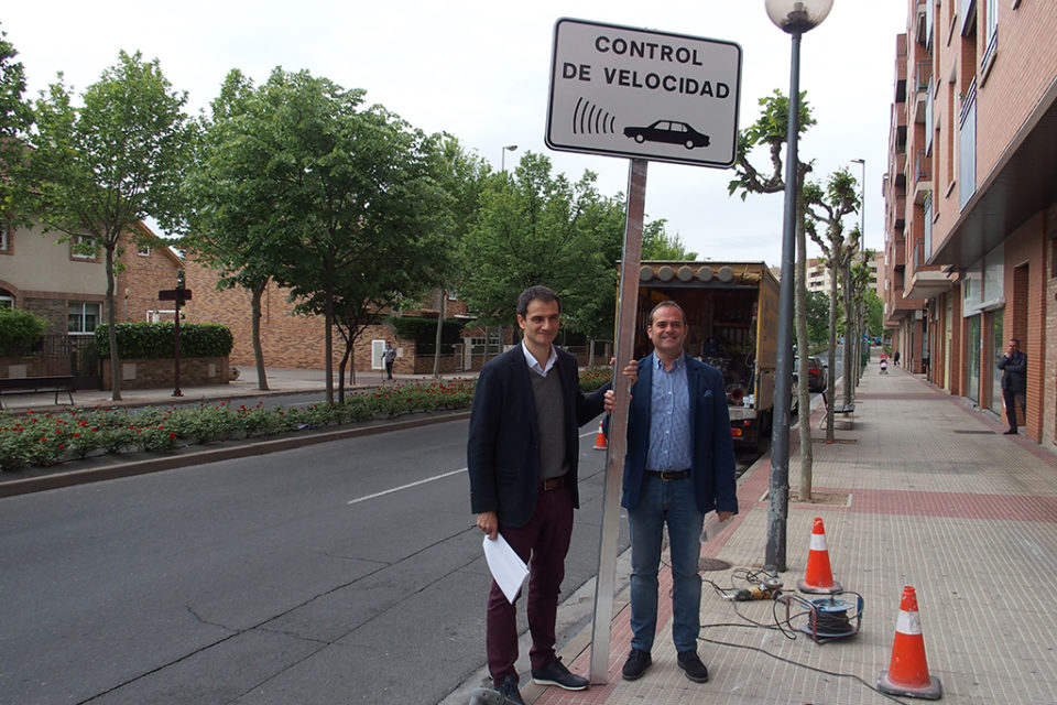 Los concejales, en Carmen Medrano. / NR