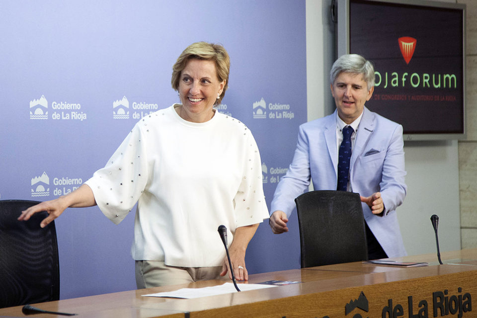 Leonor González Menorca y Eduardo Rodríguez Osés. / NR
