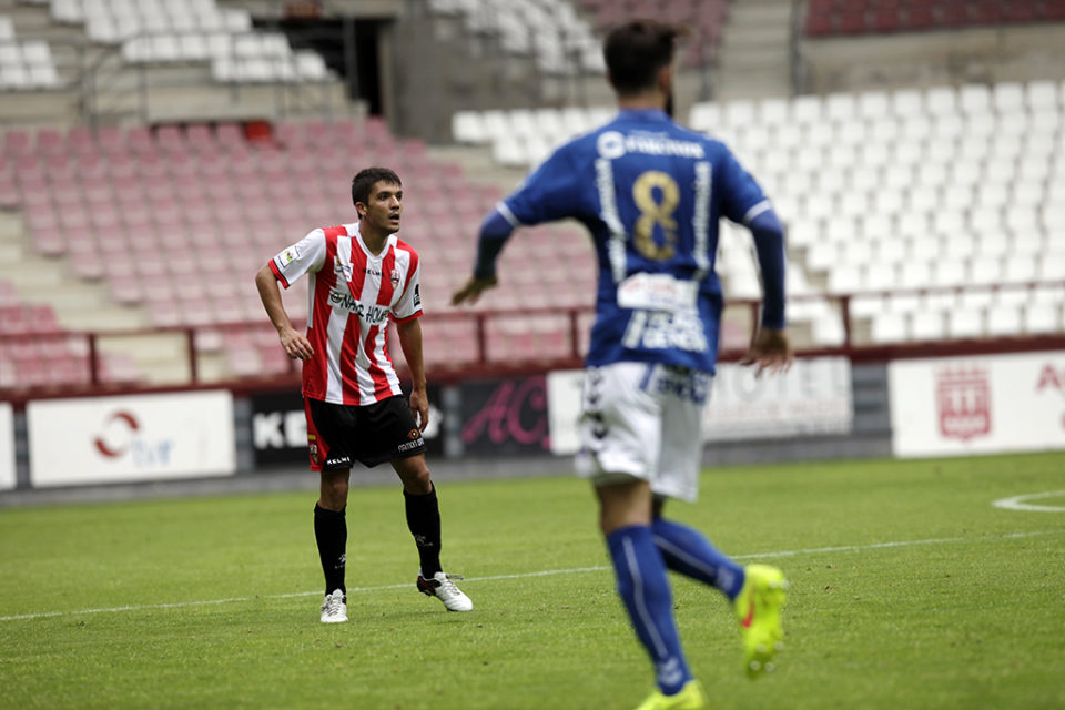 Carles Salvador seguirá un año más en Logroño. / INGRID