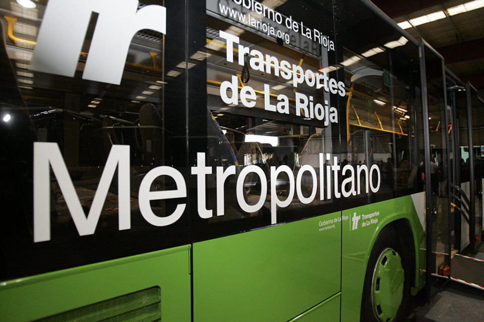 Autobús del servicio de transporte metropolitano. / Ingrid