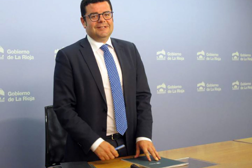 El consejero de Administración Pública y Hacienda. / NR