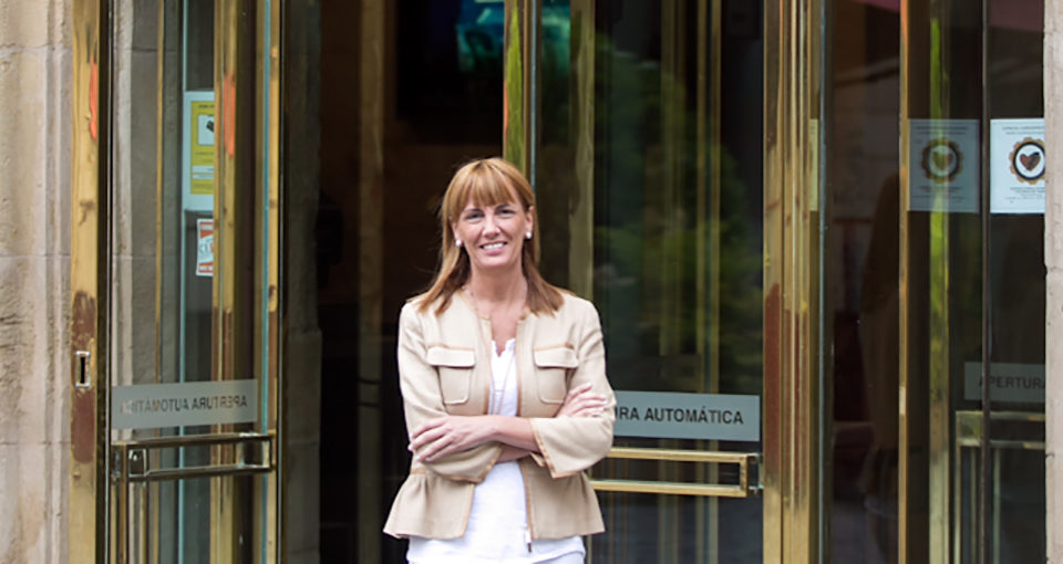 La presidenta del Parlamento riojano, Ana Lourdes González. / Clara Larrea