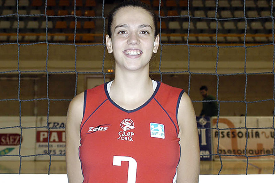 Ana Escamilla, nueva jugadora del Voley Logroño. / NR