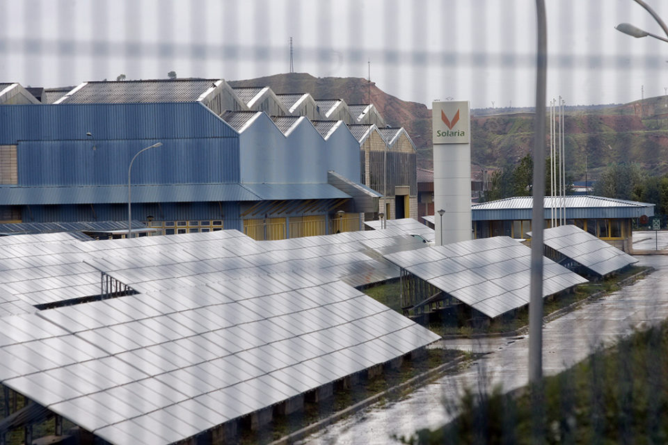 Instalaciones de Solaria en Fuenmayor. /INGRID