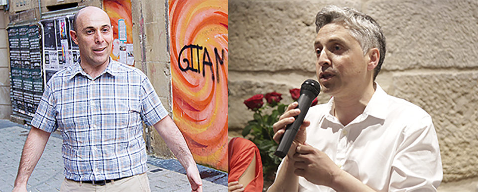 Félix Caperos, a la izquierda, y Francisco Ocón, a la derecha. / Abel Alonso (Efe) y Clara Larrea