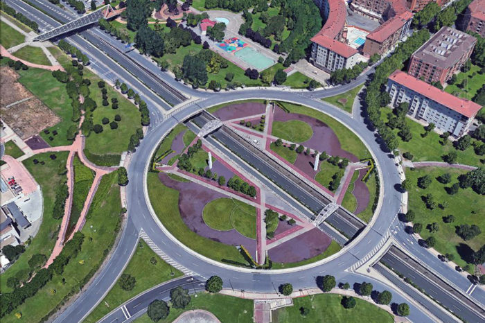 Herido un joven en un accidente de tráfico en Logroño