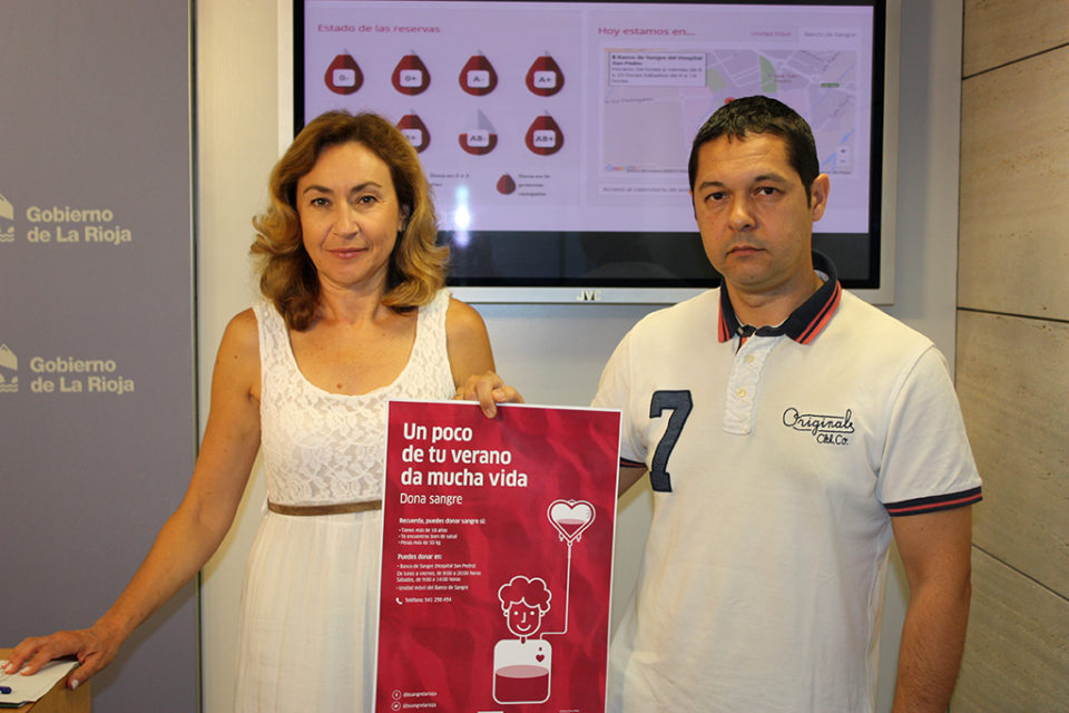 María Martín y Carlos Sola han presentado la campaña para impulsar las donaciones. / NR