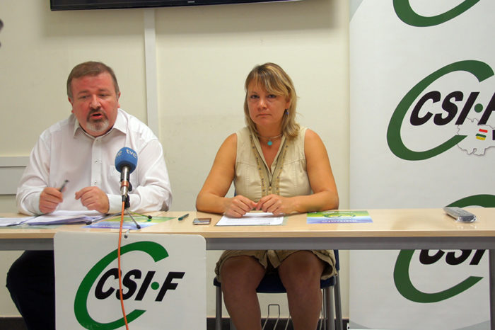 CSIF critica la fórmula de contratación de la Administración riojana con empresas privadas