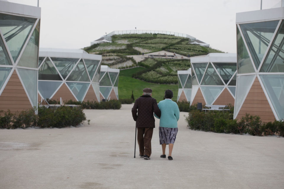 Parque Felipe VI, que soterra las vías del tren, se ha desarrollado dentro de la primera fase de la obra. / Ingrid