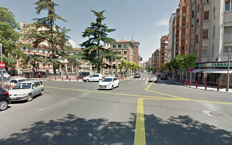 Cruce en el que se ha producido el accidente. / NR