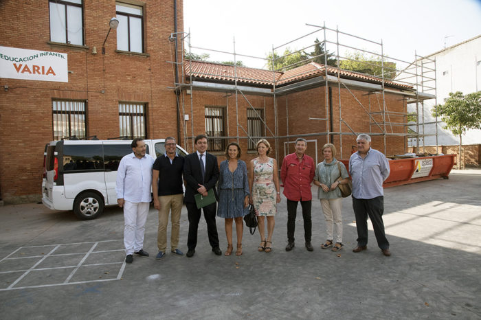 Invierten 1,2 millones en arreglos en los colegios de Logroño