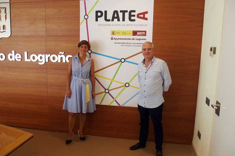 Pilar Montes y Jorge Quirante han presentado la programación Platea. / NR