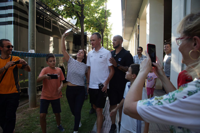 Todos miran a Froome