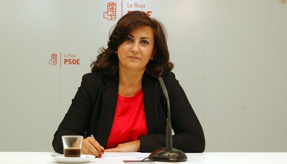 La portavoz del Grupo Parlamentario Socialista, Concha Andreu. / NR